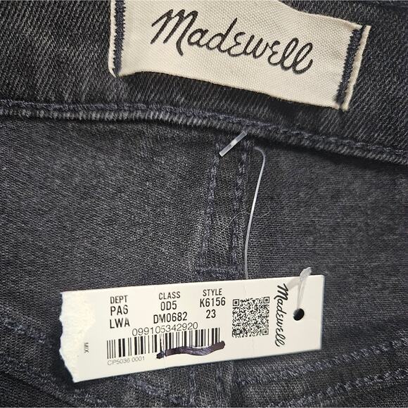 Madewell High-Rise Denim Shorts NWT Size 23 - Picture 7 of 10
